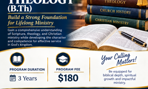 BACHELOR OF THEOLOGY