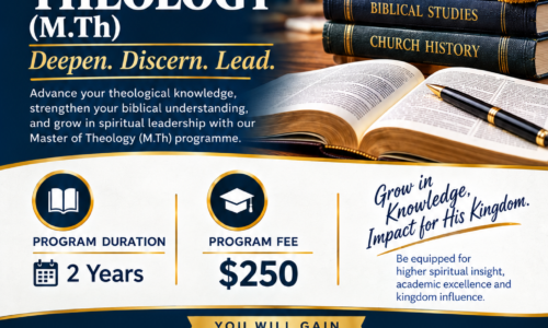 MASTER OF THEOLOGY